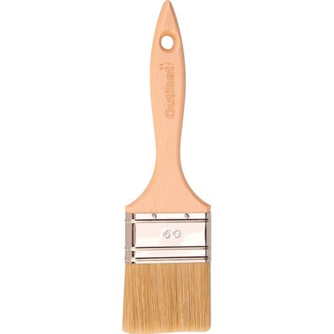 Pinceau queue de morue - Outibat - Universel - Manche bois brut - 60 mm (1/4)