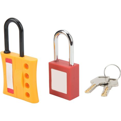 Electrical Resistant Locking Padlock Impact Safety Areas Nylon Bolt (1/5)