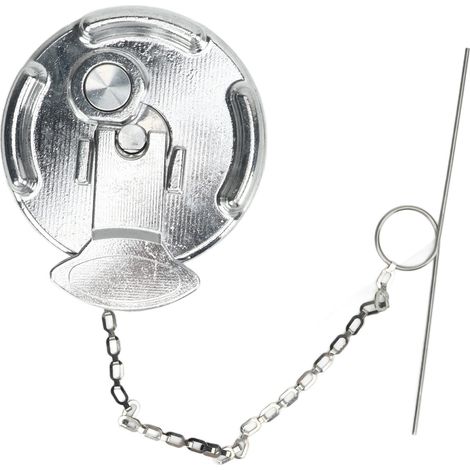 Bouchon de réservoir de carburant verrouillable 600212 pour Peterbilt 330, 335, 337, 340, 348, 357, 359, 362, 365, 367 et 377, avec un diamètre de col de 4 pouces. (1/5)