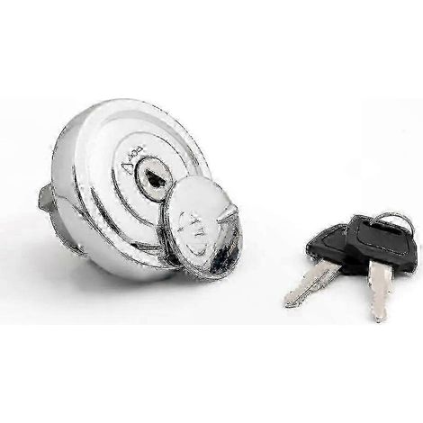 Universeller, abschließbarer Tankdeckel für VStar XVS950 1100 Motorrad, mit Schlüssel, robustes Aluminium, auslaufsicher, direkter Ersatz, ideales Zubehör. (1/5)