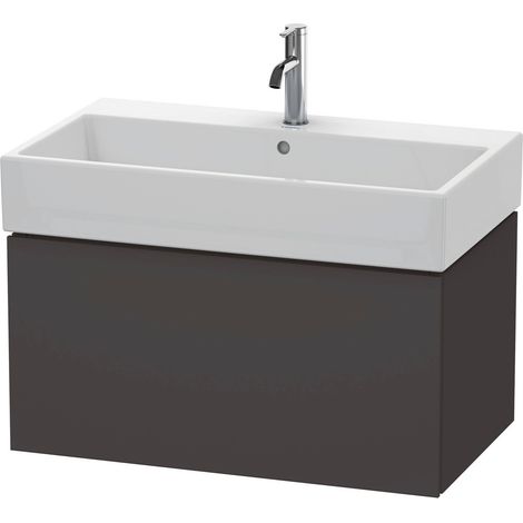 Duravit L-Cube Waschtischunterbau wandhängend, 1 Auszug,