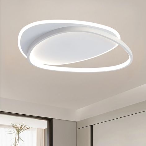 Plafonnier Led, 50CM lampe plafond luminaire plafonnier Pour Chambre Salon Salle À Manger Bureau,45W 3500k-6500k Créatif Moderne avec Télécommande (1/5)