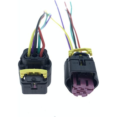 Applicable to Chevrolet Aveo, Sail, throttle body, ABS, wheel speed, and coolant temperature sensor plugs (1/4)