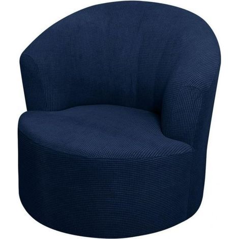 Elastischer Stuhlbezug im maritimen Stil – Stretchbezug für Clubsessel, Relaxsessel, Drehstühle und Schalensitze, ideal als Partydekoration oder Geschenk (1/5)