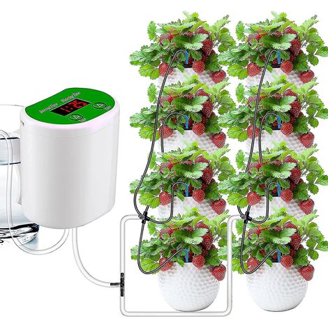 Système d'arrosage automatique USB, kit d'irrigation goutte à goutte automatique pour plantes d'intérieur en pot - Yvan (1/5)