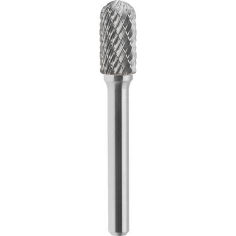 Lima rotativa hm cilindrica incrociato punta sferica 4x13mm gambo 6 Fervi c04dc6