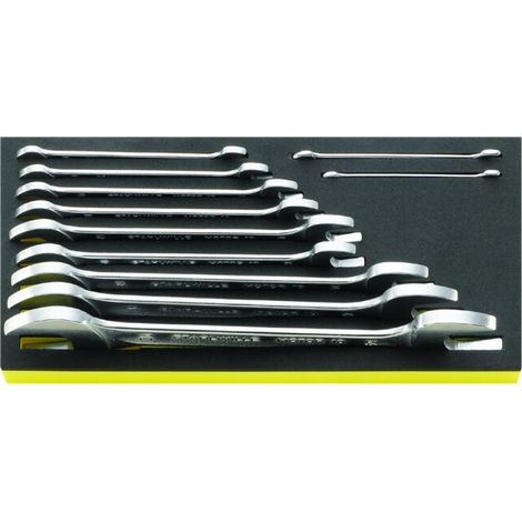 Stahlwille 96830167 TCS10/11,6X7-34X36MM Jeu de clés plates doubles Ouverture de clé (métrique) 6 - 36 mm (1/4)