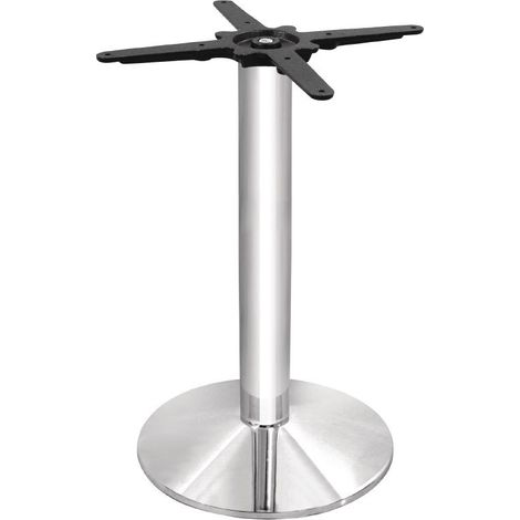 Pied de Table Rond Chromé jusqu'à 800 mm - Bolero