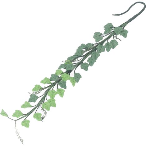 Plante grimpante miniature à l'échelle 1:12 – Plante grimpante suspendue miniature innovante, en résine artificielle, pour accessoires de maison de poupée. (1/5)