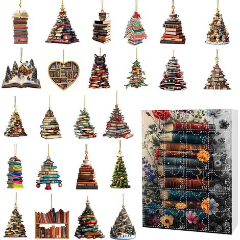 Calendrier De Lavent En Acrylique - Ornement Panda Pour Décoration De Noël - Réutilisable Pour Maison Ou Bureau - 1 Pièce (1/5)