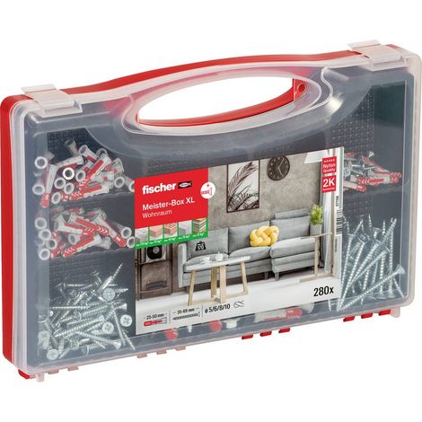 Fischer 577158 Meister-Box XL Set di fissaggio 210 pz.