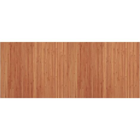 Tapis de sol,Tapis rectangulaire marron 80x200 cm bambou CFW179226 (1/5)