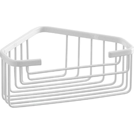 Sapho Gedy Smart - Étagère d’angle grille, blanc 2483-02 (1/2)
