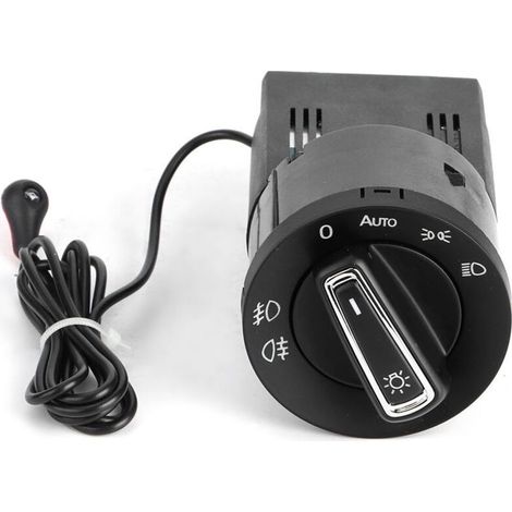 Module de capteur de lumière pour phare automatique – Compatible Bora MK4/B5/B5.5/9N/9N3 – Installation simple – Matériau ABS noir (1/5)