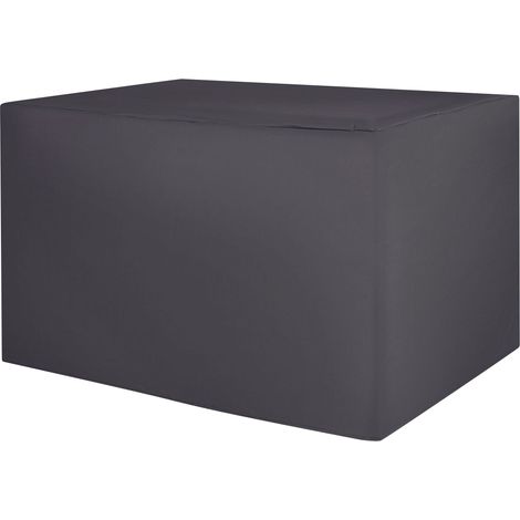 Bâche de Protection pour Meuble de Jardin en Tissu PVC 185 x 105 x 75 cm Noire Chuva (1/5)