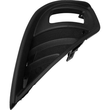 1 pair, Color: Black, Material: ABS, Car front fog light frame with holes, Decorative fog light frame 52 (1/5)