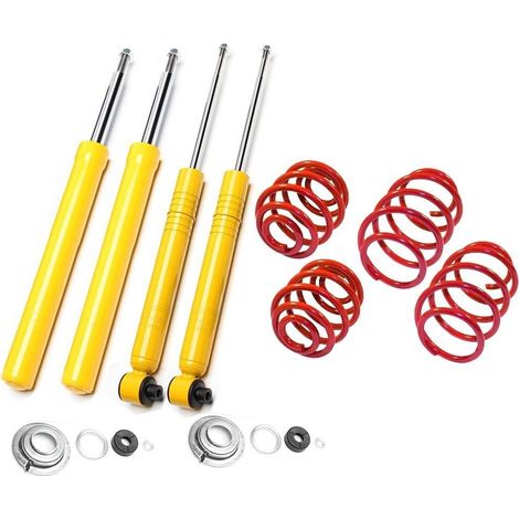 NUOVE SOSPENSIONI SPORTIVE VW POLO 1 2 3 86C 60/40MM CERTIFICATE (1/4)