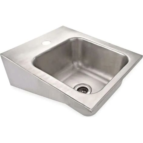 Ausgussbecken, Handwaschbecken Gastro, 42 x 32,5 x 16,5 cm