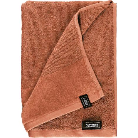 SCHÖNER WOHNEN asciugamano da doccia SENSE - 1 pezzo 70x140 cm, ruggine