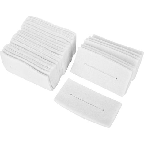 Set 25 Tampons Isolants Résistants à la Chaleur pour Coiffure, Coussinets de Perm Digital, Matelas de Protection Thermique, Outils de Salon (Tapis Anti-Couleur) (1/5)