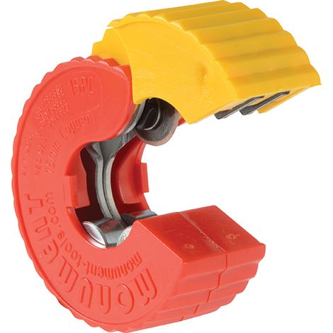 Automatic copper pipe cutter 15mm – For confined spaces – Clean cut without splinters – Tough ABS housing – Cuts in two directions – Monument (1/4)