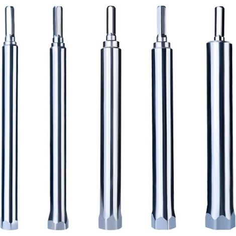 Set di 1/4/5 tasselli di livellamento per soffitti da 10 a 17 mm con gambo esagonale da 6,35 mm per una regolazione precisa e senza sforzo del soffitto. Attrezzo da costruzione.