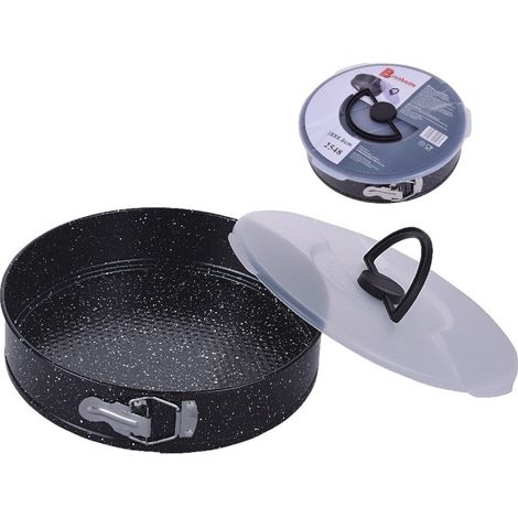 Molde para hornear con tapa, 28 cm, bandeja antiadherente (1/3)