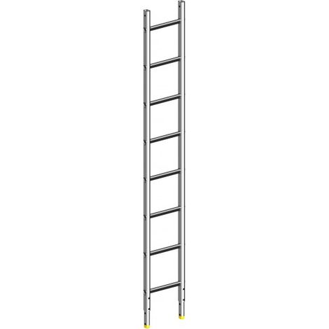 LAYHER - Échelle d'accès alu 8 barreaux 2.40 m