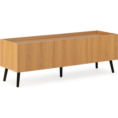 Mueble Tv Siren 3 puertas color Roble (1/5)
