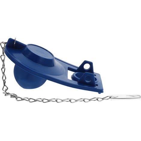 Clapet de Toilette de Rechange Économie, Pvc, Bleu (1/5)