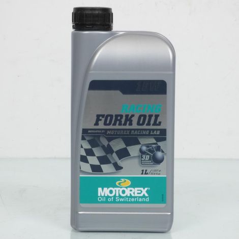 kanne 15w motorex racing fork oil 3d 1l für motorrad neu (1/2)