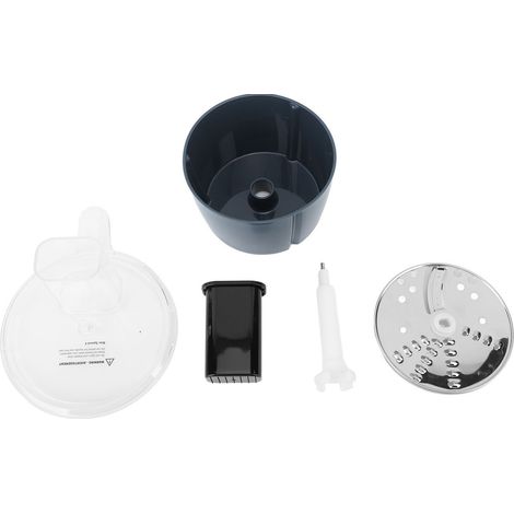Lot multifonction pour robot culinaire Vorwerk Thermomix TM5/TM6 : bol, couteau, disques à trancher/râper, accessoires d’entretien. (1/5)