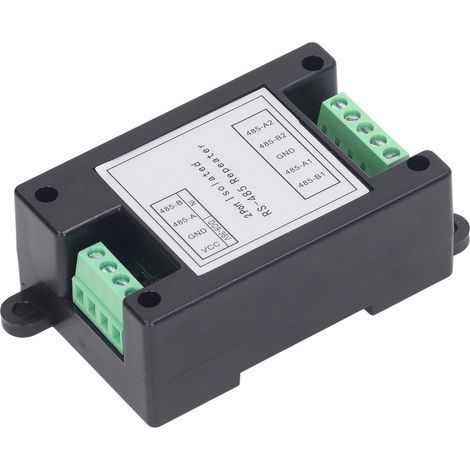 Isolierter 2-Kanal-RS485-Repeater, industrietaugliches fotoelektrisches Isolationsmodul, 9–36 V DC (1/5)