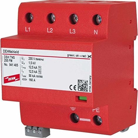 DEHN MÉCANISME COMBINÉ TRIFASICO DSH TNS 255 FM 941405
