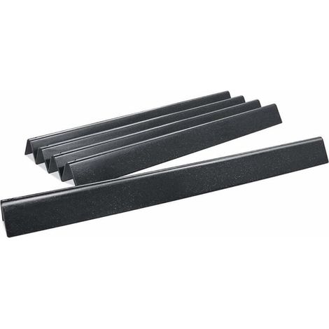 Lot de 5 barres aromatisantes en émail 22,5in – Diffuseur de chaleur pour barbecue Weber Spirit E200/210 – Protection des brûleurs (1/5)