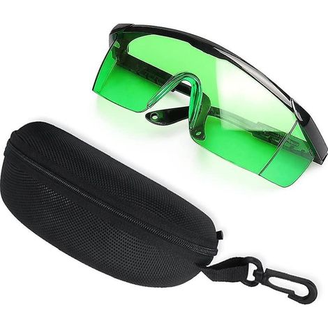 lunettes D'amlioration Laser Vert -(bote Includes) Lunettes De Scurit Pour Niveau Laser, Laser Rotatif Et Laser Multiligne Vert - Amliorer La Visi (1/5)