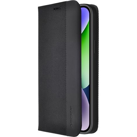 Serie portafoglio PureGear - Custodia a libro per iPhone 14 Plus (nera) (1/5)