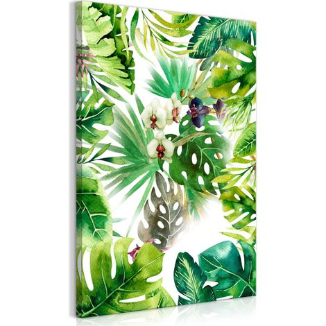 Tableau Imprimé "Tropical Shadow" 40 x 60 cm (1/2)