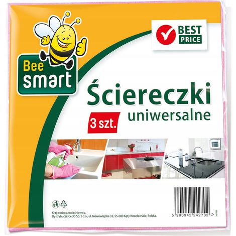 Toallitas húmedas Paclan Bee Smart Wipes 3 piezas 242702