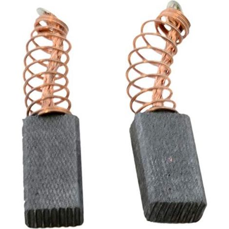 2 - Balai de charbon - Moteur électrique - Pour perceuse Bosch GSB 20-2 RE - Dimension 5x8x14,5mm - Noir (1/4)