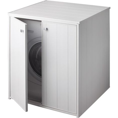Extra großer Trockner und Waschmaschinen Abdeckschrank XXL 5013P Negrari (1/4)