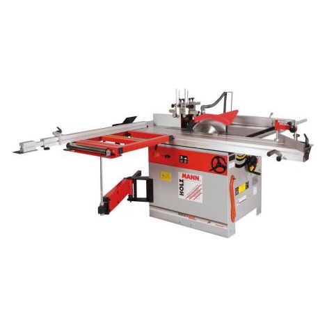 Holzmann – Scie circulaire à bois 200 mm – Puissance 5100W – 4 vitesses 1800/3000/6000/9000 – Hauteur de coupe max 100 mm – Pour panneaux et bois dur