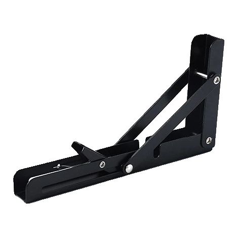 Klappregalträger, Schwerlast, Wandmontage, Schwarz 8 Zoll, 2PCS-a (1/2)