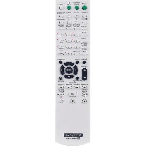 Benutzerfreundliche Ersatzfernbedienung RM-ADU003 für DAV-DX155 (1/4)