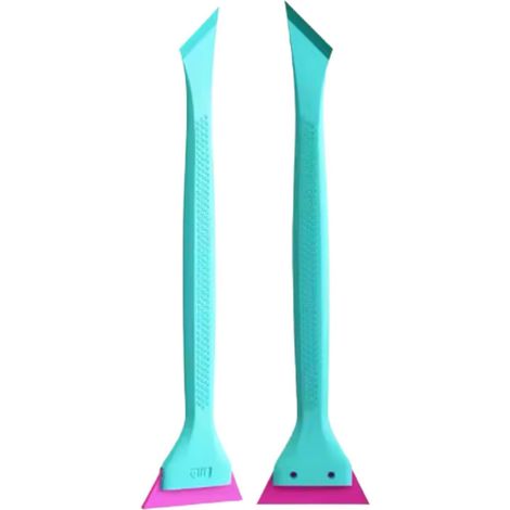 Escobilla limpiacristales para ventanas tintadas: mini escobilla limpiacristales, herramienta duradera para ventanas, kit de precisión para el acabado de bordes en coches, camiones, espejos y láminas. (1/5)