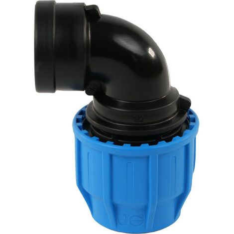 John Guest MDPE Compression Female Threaded Elbow - 20mm x 1/2" (1/5)
