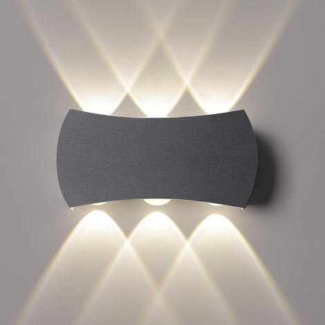 LED-Wandleuchte für den Innenbereich, 12 W Außenwandleuchte, IP65 wasserdicht, 120 (1/5)