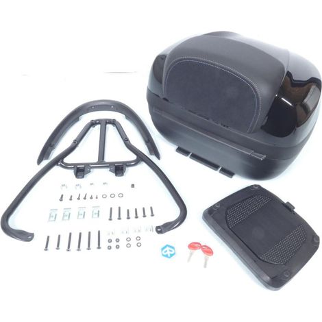 [JAMAIS UTILISE] Top case pour scooter Piaggio 300 MP3 CM292705 Noir cosmo (1/5)