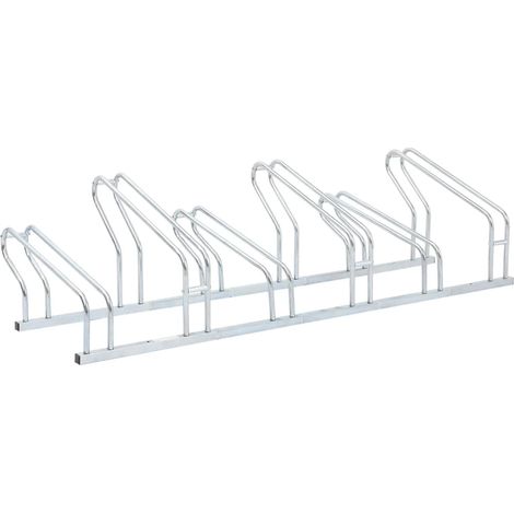 Bicycle Stand for 6 Bikes Floor Freestanding Galvanised Steel vidaXL