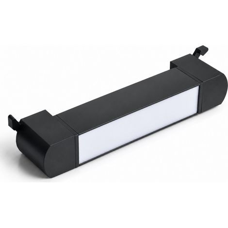 Faro Led Binario Monofase, Nero Lineare 88cm 40W 4000lm 120° Orientabile, Disponibili 3000K 4000K (Bianco Neutro 4000K)